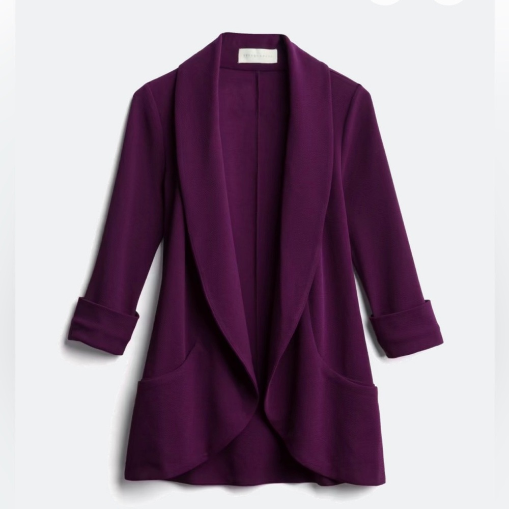 FrenchMauve Melanie Knit Tunic Blazer
